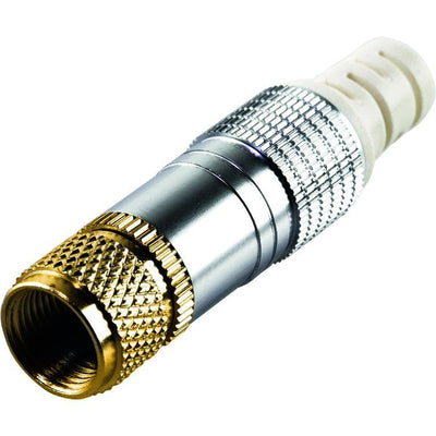 hdtv f-stecker für ø 7mm 2er