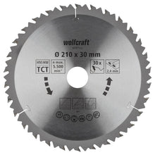 kreissägeblatt hm, 30 zähne ø210mm