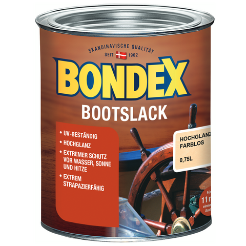 bondex bootslack farblos 0,75l