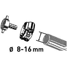 Schlauchklemmen edelstahl 9 mm 8-16 mm (2 St)