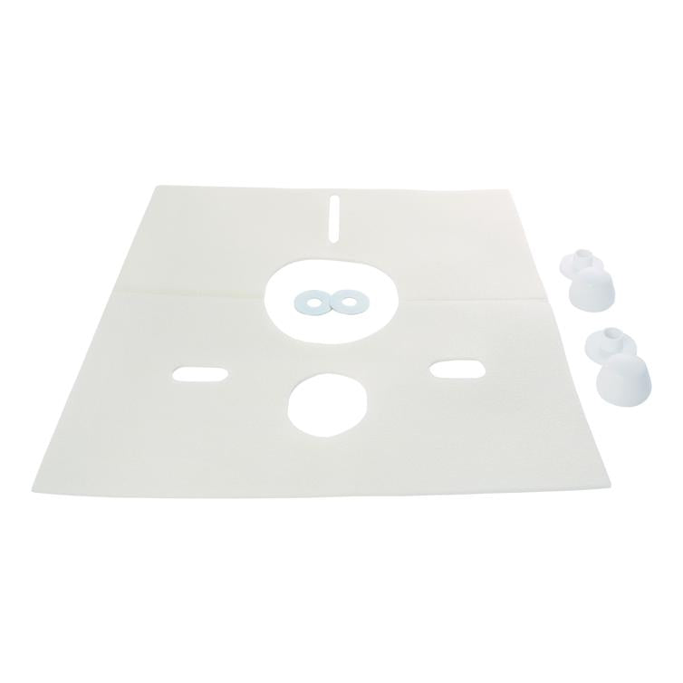 schallschutzset für wc+bidet