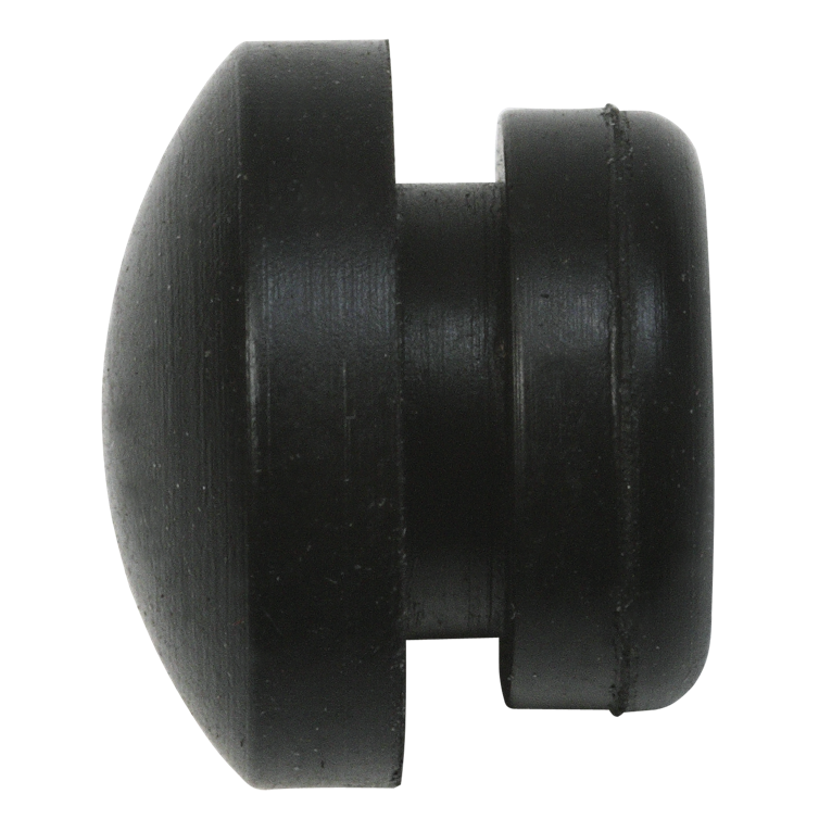 gummistopfen schwarz ø14 mm (2 stück)