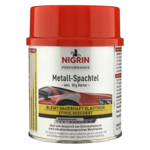 metallspachtel nigrin 500g