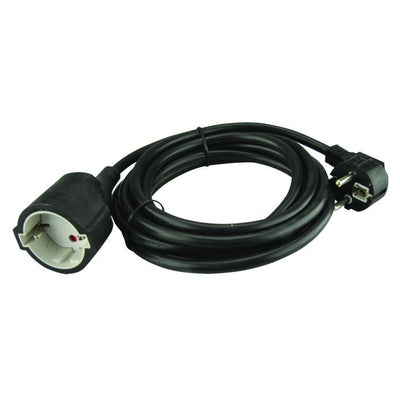 verlängerung schwarz h05vv-f 3g1,5mm² 3m