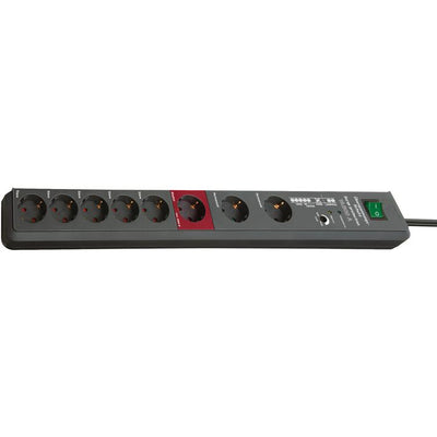 steckdosenleiste secure-tec m/s 8-fach