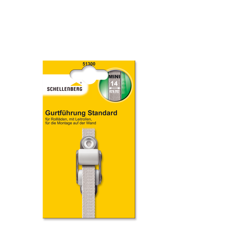 gurtführung standard mini rund weiß