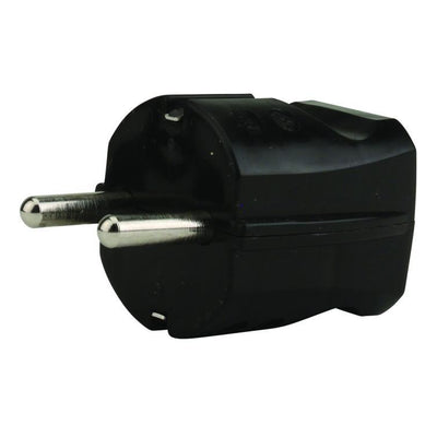 stecker schwarz pvc zentrale einführung