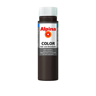 abtönpaste alpina color chocobrown 250ml