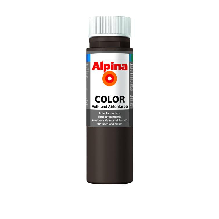 abtönpaste alpina color chocobrown 250ml