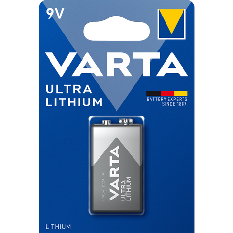 batterie ultra lithium 9v 1er