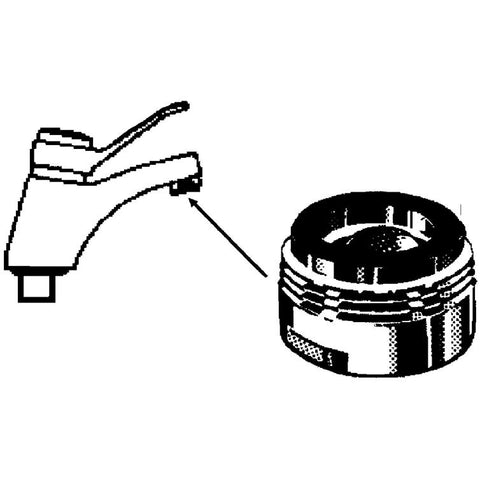 spar-mischdüsen m24 chrom (2st.)