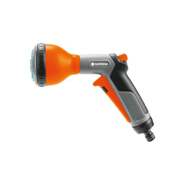 GARDENA Classic Multibrause Handbrause in Schwarz/Orange/Grau