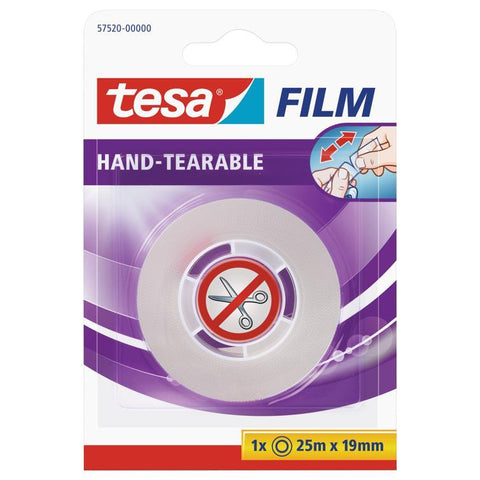 tesafilm von hand einreißbar 25mx19mm