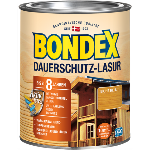 bondex dauerschutz lasur ei-hell 0,75l