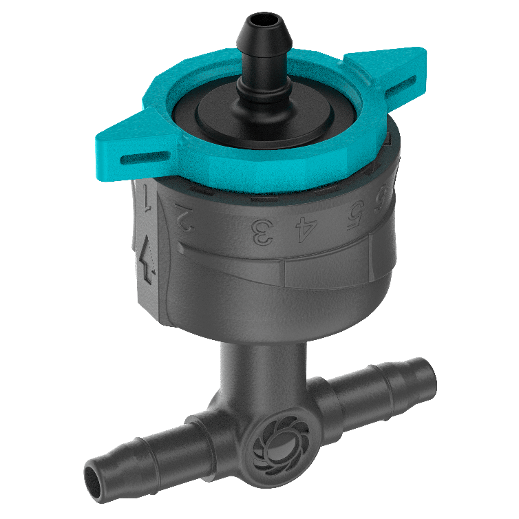 mds regulierbarer reihentropfer 1-8 l/h