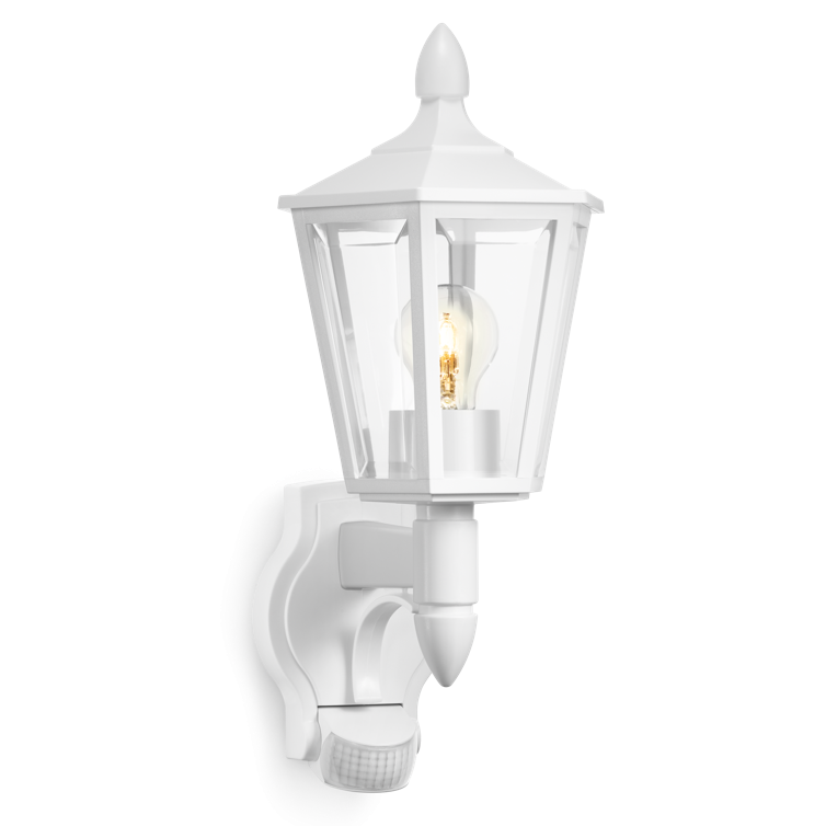 sensoraußenleuchte l 15 weiß