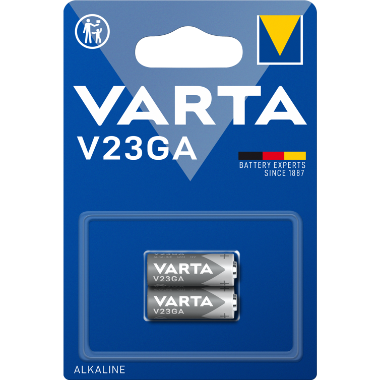 batterie elec. v23ga 12,0v a/m 2er