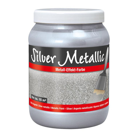 metall-effekt-farbe silver metallic1,5l