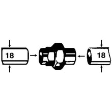 cu-rohrverschraubung 18 mm