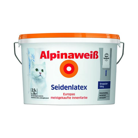 alpinaweiß seidenlatex 2,5l