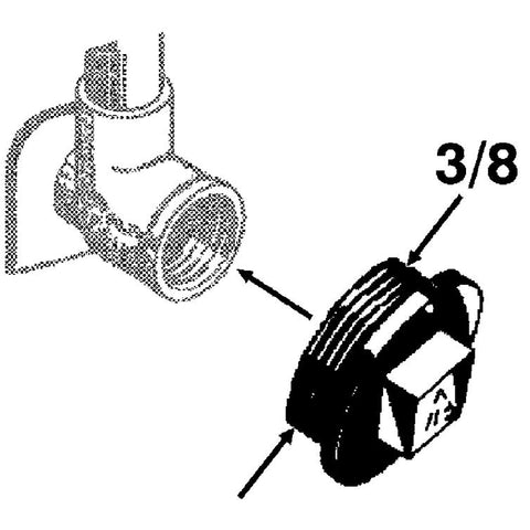 stopfen rotguss 3290 3/8"