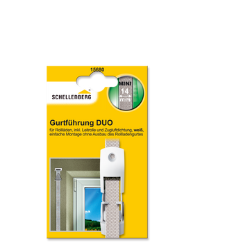 gurtführung duo mini weiss mit leitrolle
