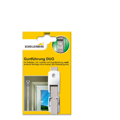 gurtführung duo mini weiss mit leitrolle