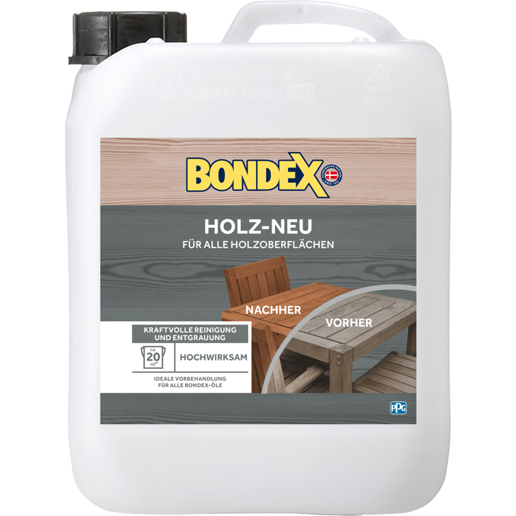 bondex holz neu farblos 2,5l