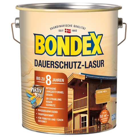 bondex dauerschutz lasur ei-hell 4l
