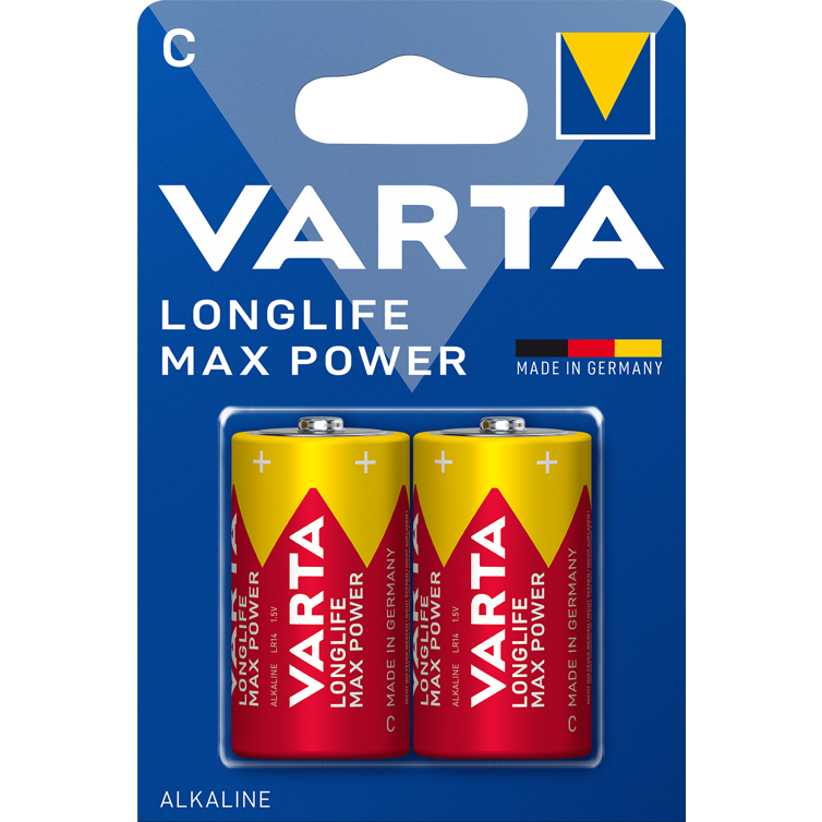 batterie longlife max power c 2er