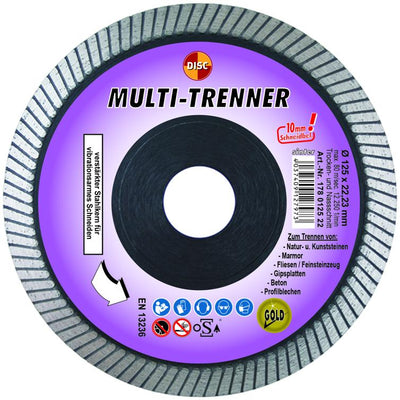 dia-scheibe multi-trenner ø125 mm