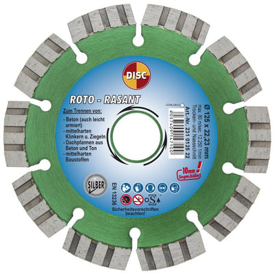 diascheibe roto-rasant 125 mm