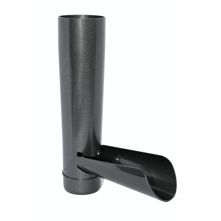 wasserablauf 53 anthrazit metallic