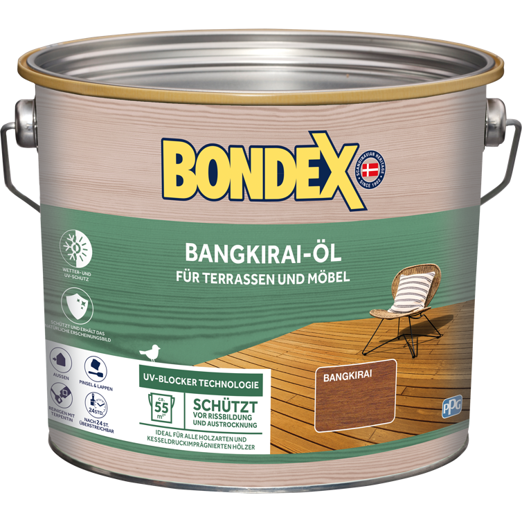 bondex bangkirai öl 2,5l