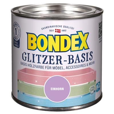 bondex glitzer-basis basis einhorn 0,5l