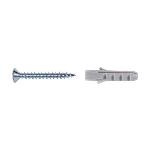 schrauben- u. dübelset verz. 3,0x25 mm