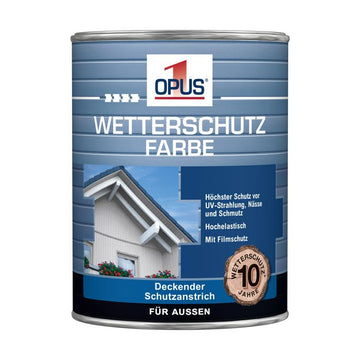 opus1 wetterschutzfarbe t.schwarz 2,5l