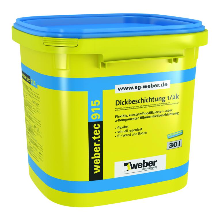 weber tec 915 dickbeschichtun 1/2k 10ltr