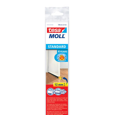 türdichtung für spalten bis 12mm weiß