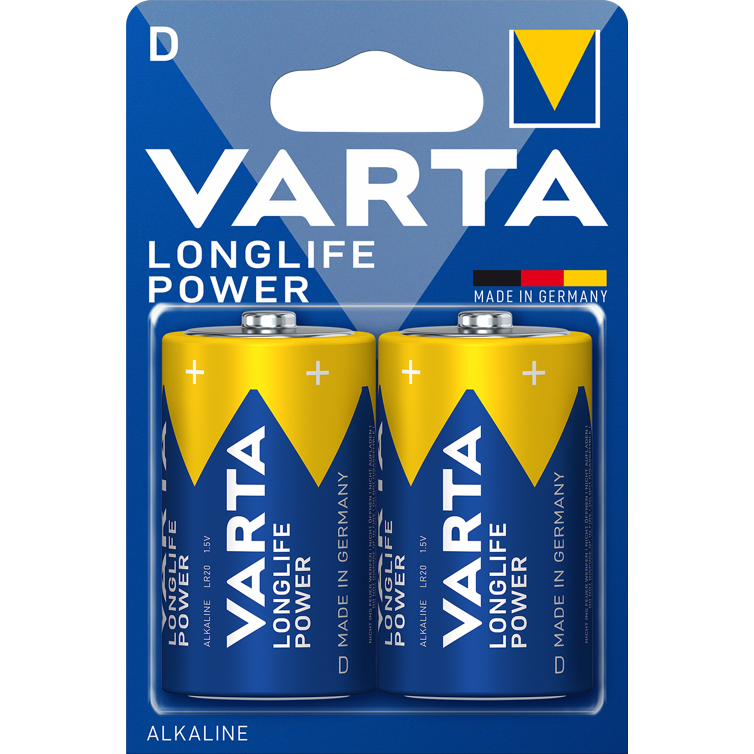 batterie longlife power d 2er