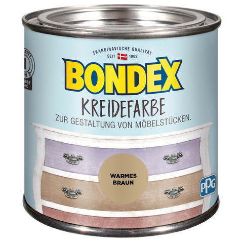 bondex kreidefarbe warmes braun 0,5l