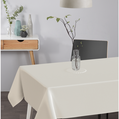 tischdecke pe uni ivory rct 1,5x2,4m