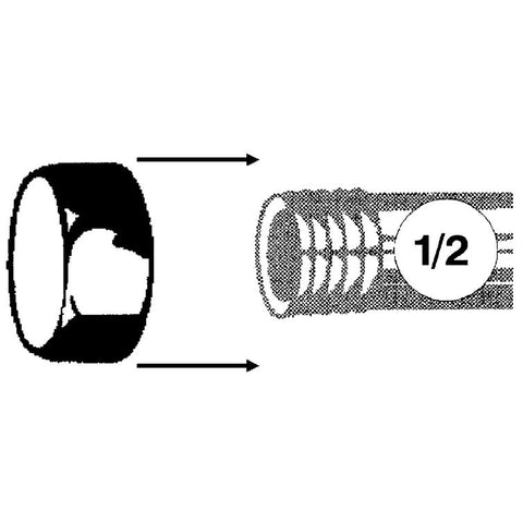 kappe rotguss 3301 1/2"