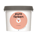 Wandfarbe Pure Farben 2,5L Hochwertige Innenwandfarbe für Wohnräume atmungsaktiv