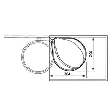 einbau-mülleimer compact-box m 15 l weiß