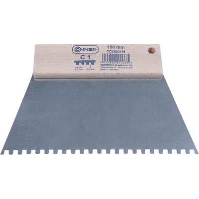 zahnspachtel 180mm z. c1 4,0x4,00mm