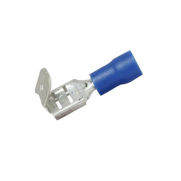 HEIDEMANN Flachsteckhülse mit Abzweig 1,5–2,5 mm², blau, 25 Stück