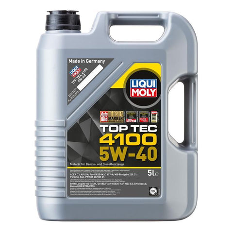 motorenöl top tec 4100 5w-40 5 l