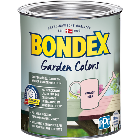 bondex garden colors vintage rosa 0,75l