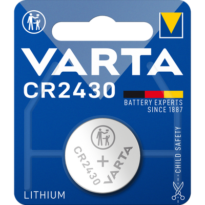 knopfzelle elec. cr2430 3v lithium 1er